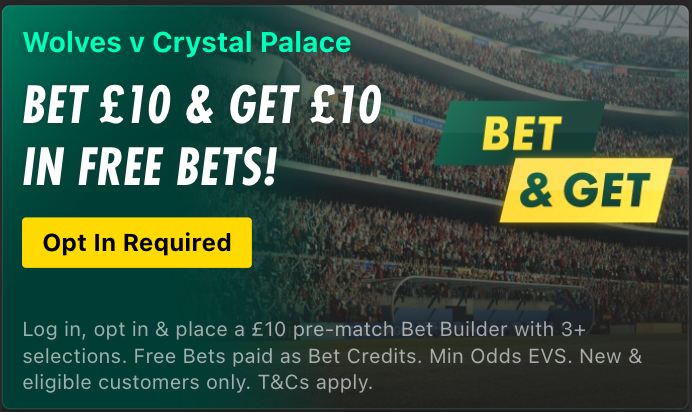 Bet 365 reload offer - bet £10 and get £10 in bet credits